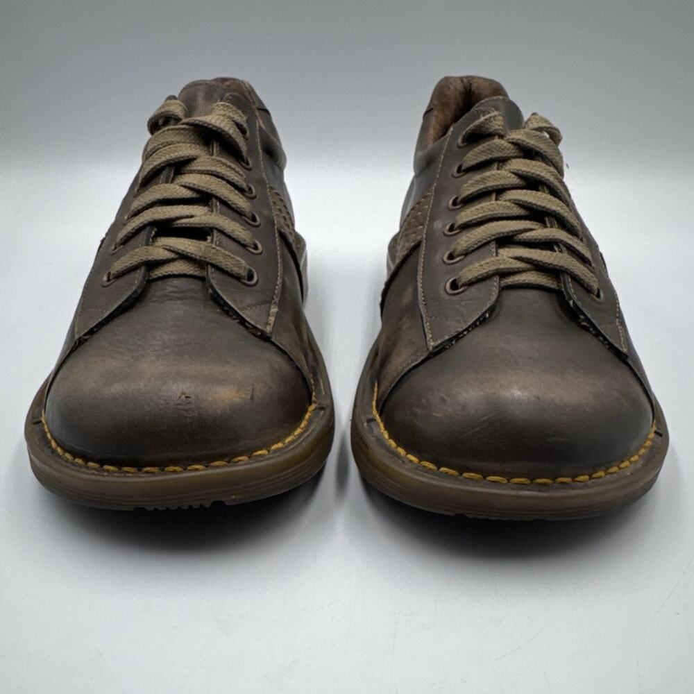 VTG 90s Doc Dr. Martin Bronze/Brown Low Y2K "Bowling" Skate Style Womens 7 NOTE!